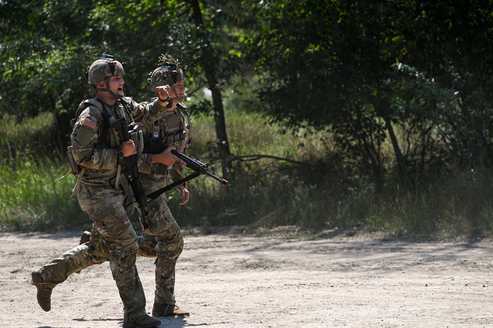 Simulated Opposing Force Attacks during Exercise Northern Strike 24-2