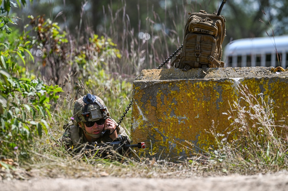 Simulated Opposing Force Attacks during Exercise Northern Strike 24-2