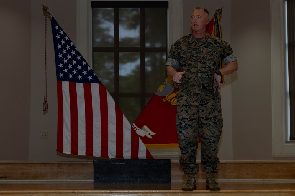 Col. Gordon Retirement Ceremony