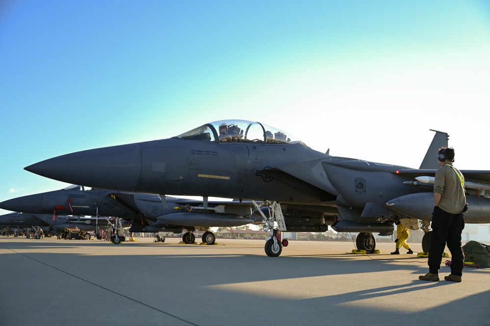 4th Fighter Wing launches F-15Es during Bamboo Eagle 24-3