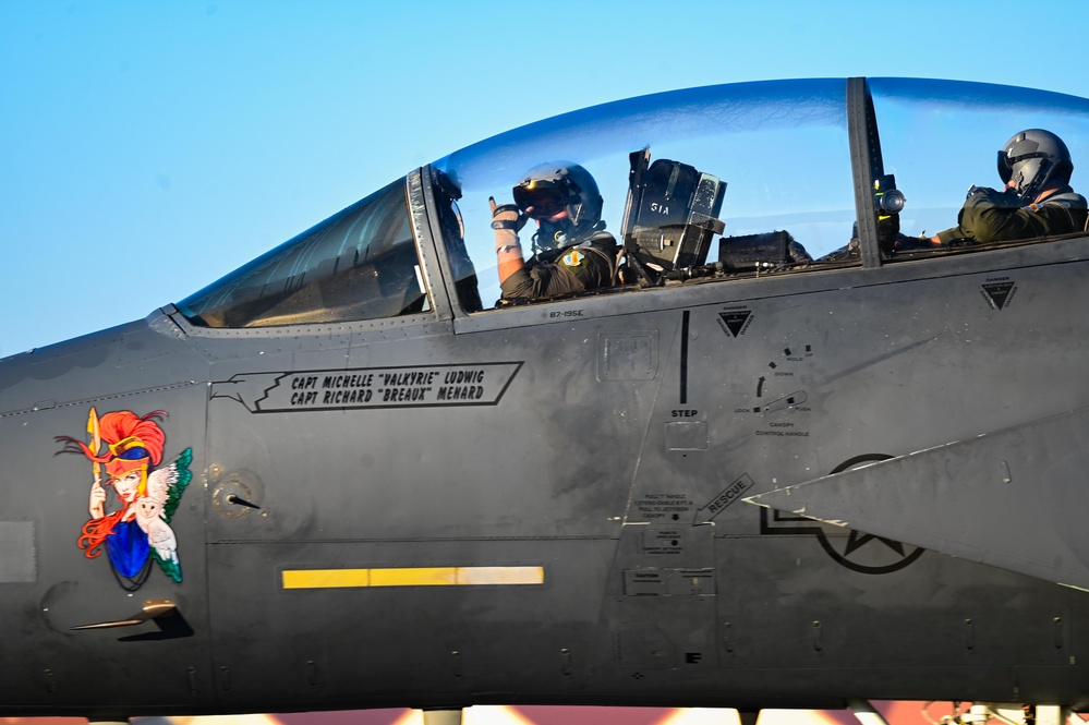 4th Fighter Wing launches F-15Es during Bamboo Eagle 24-3