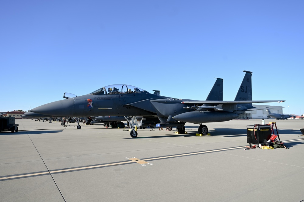 4th Fighter Wing launches F-15Es during Bamboo Eagle 24-3