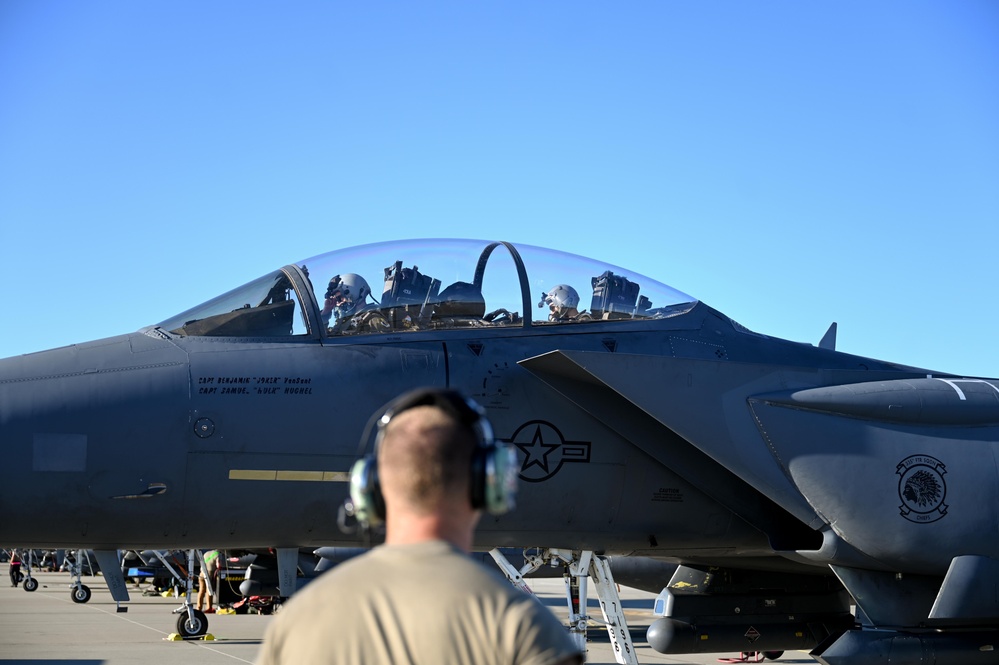 4th Fighter Wing launches F-15Es during Bamboo Eagle 24-3