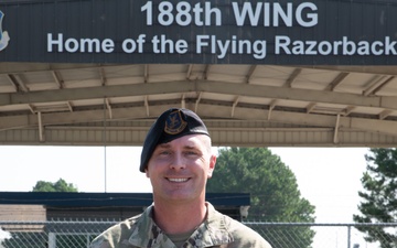 188th Wing Defender Awarded Arkansas Air National Guard NCO of the Year