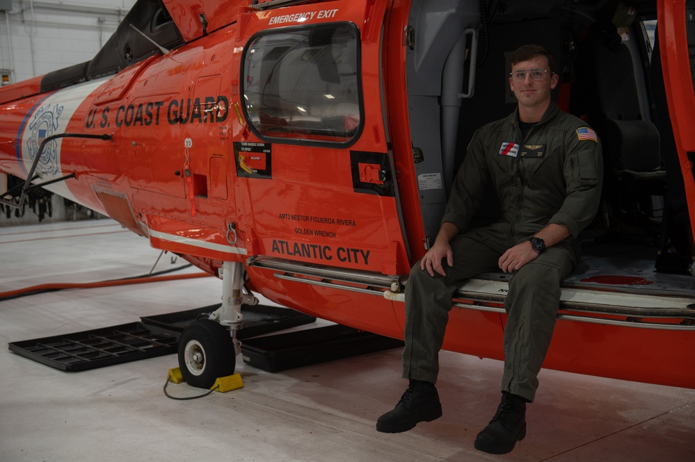U.S. Coast Guard Petty Officer 3rd Class Logan Tippin - Aviation Maintenance Technician
