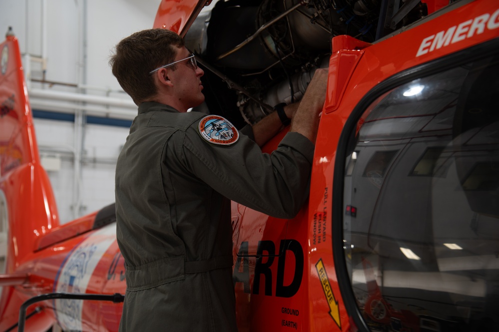 U.S. Coast Guard Petty Officer 3rd Class Logan Tippin - Aviation Maintenance Technician