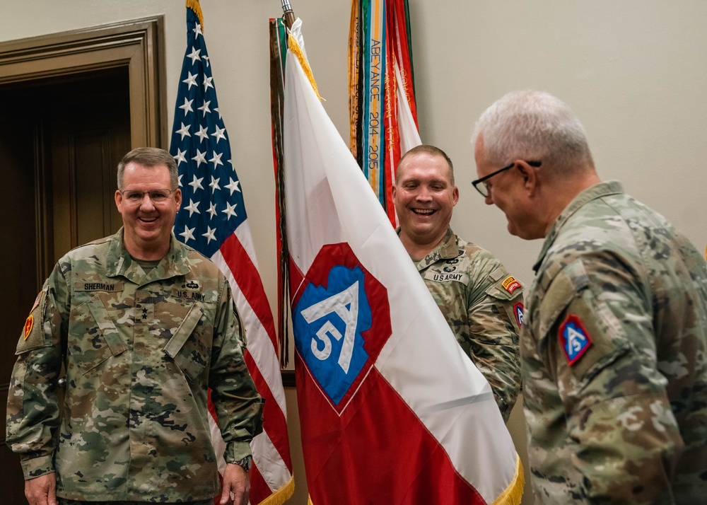 Maj. Gen. Scott M. Sherman assumes command of Army North