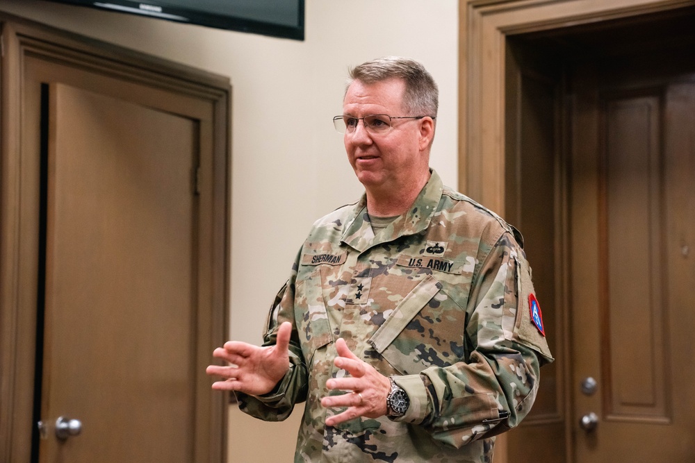 Maj. Gen. Scott M. Sherman assumes command of Army North