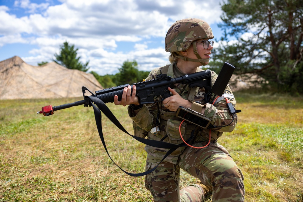 Combat medics train with medical drone in Exercise Northern Strike 24-2