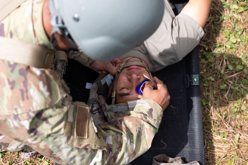 Combat medics train with medical drone in Exercise Northern Strike 24-2