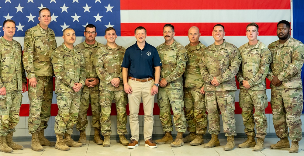 3/10 BCT hosts staff delegation visit in Romania