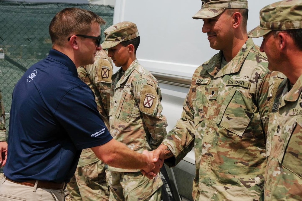 3/10 BCT hosts staff delegation visit in Romania