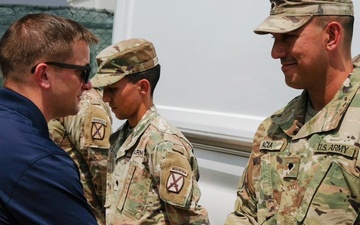 3/10 BCT hosts staff delegation visit in Romania