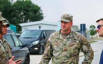 3/10 BCT hosts staff delegation visit in Romania