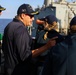 USS Bulkeley executes a Replenishment-at-Sea