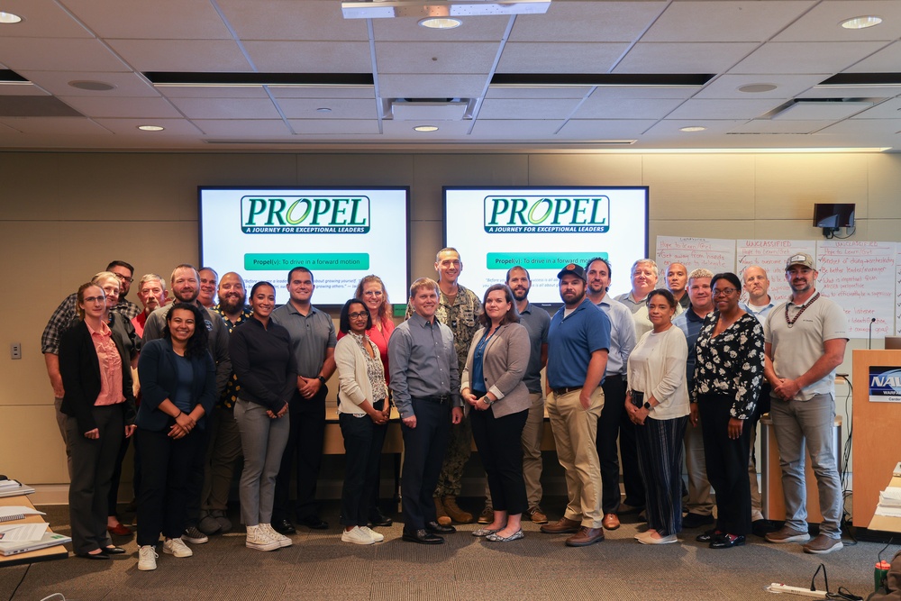 Carderock hosts Propel Launch course for NAVSEA Supervisors