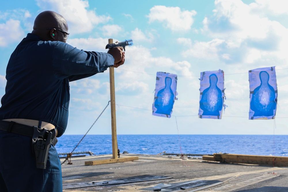 USS Bulkeley Live-Fire Exercise