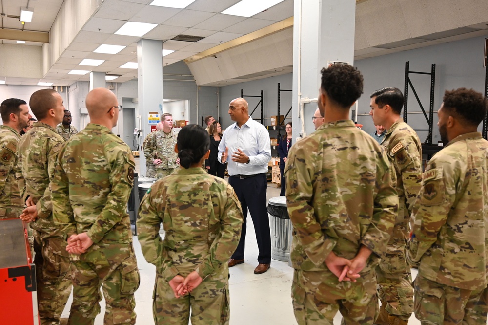 Assistant SAF/IE visits Nellis AFB