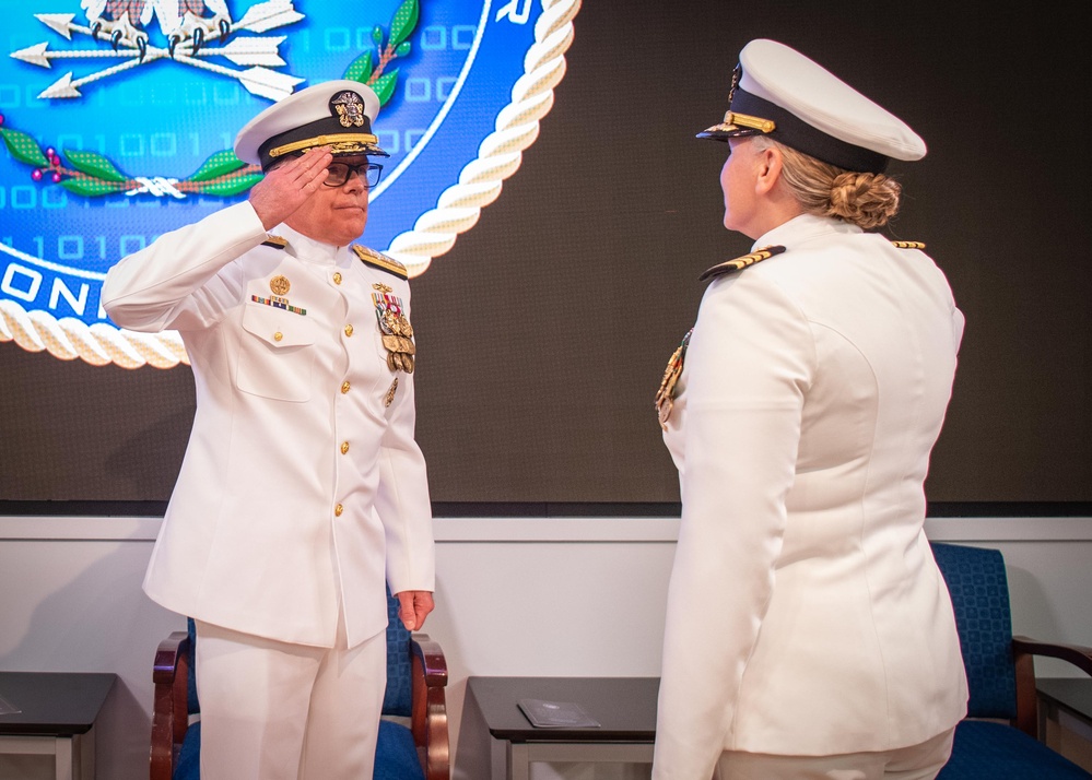 ONI FTAC Conducts Change of Command Ceremony