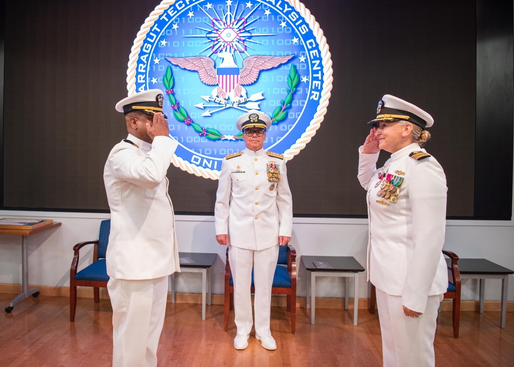 ONI FTAC Conducts Change of Command Ceremony