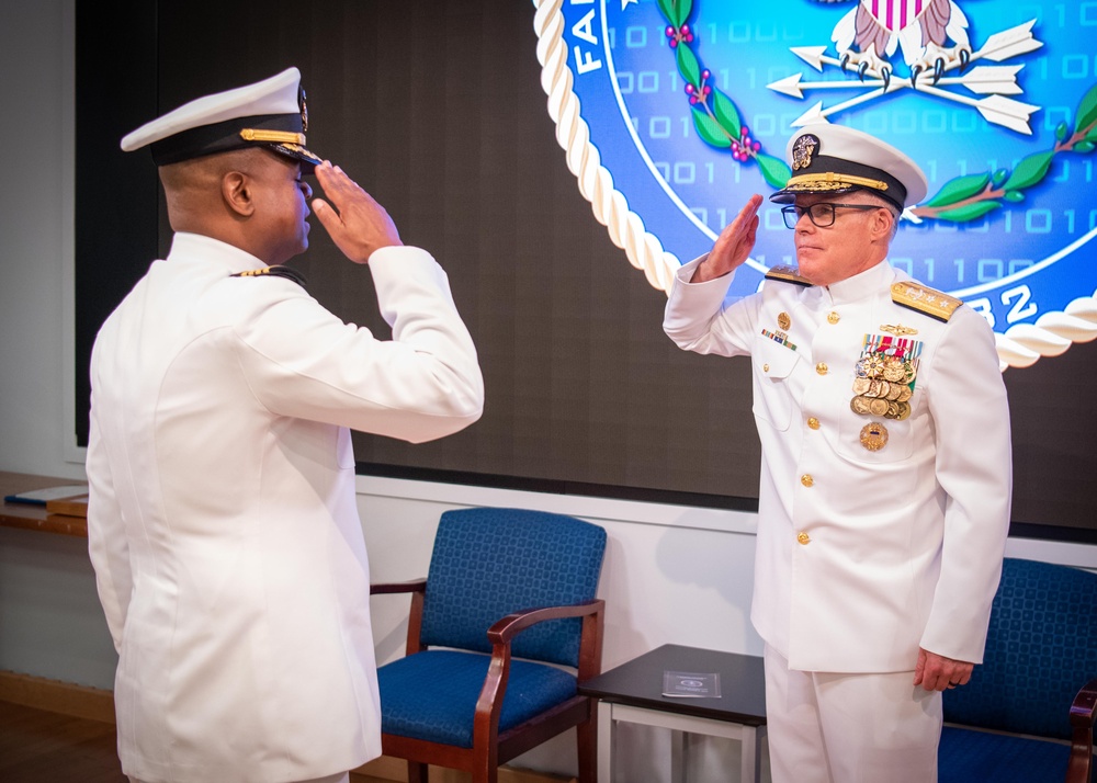 ONI FTAC Conducts Change of Command Ceremony