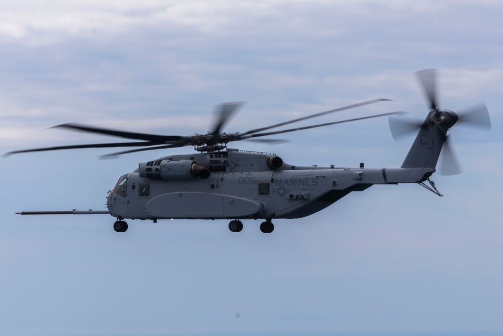 HMH-461 conducts aerial refueling during Exercise Northern Strike 24