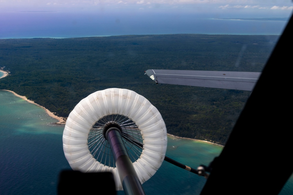 HMH-461 conducts aerial refueling during Exercise Northern Strike 24