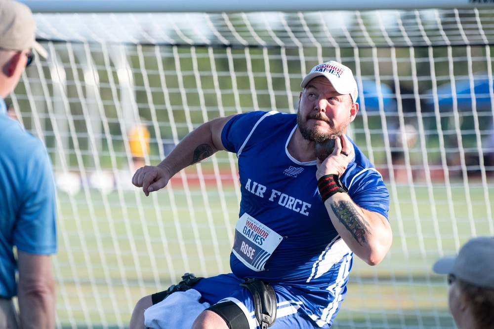 2024 Warrior Games | Field | Team Air Force | MSgt Mark Rose