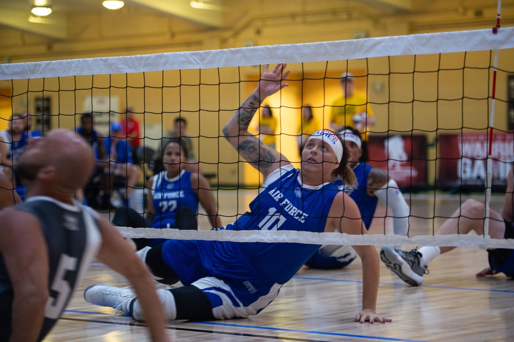 2024 Warrior Games | Sitting Volleyball | Team Air Force | SSgt (ret) Carly James