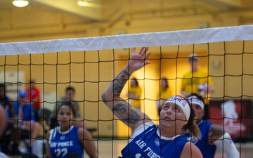 2024 Warrior Games | Sitting Volleyball | Team Air Force | SSgt (ret) Carly James