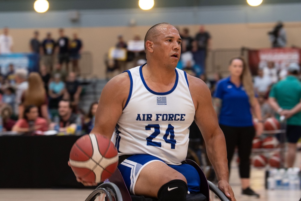 2024 Warrior Games | Wheelchair Basketball | Team Air Force | SMSgt Brian Williams