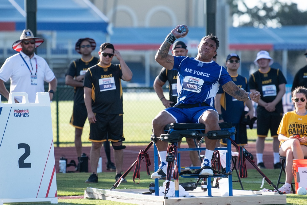 2024 Warrior Games | Field | Team Air Force | TSgt (ret) Christopher Ferrell