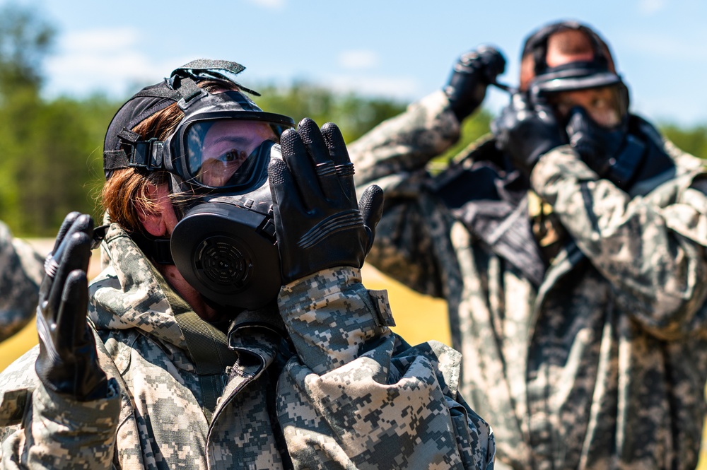 IPECE CS Gas Chamber Training at Exercise Northern Strike 24-2