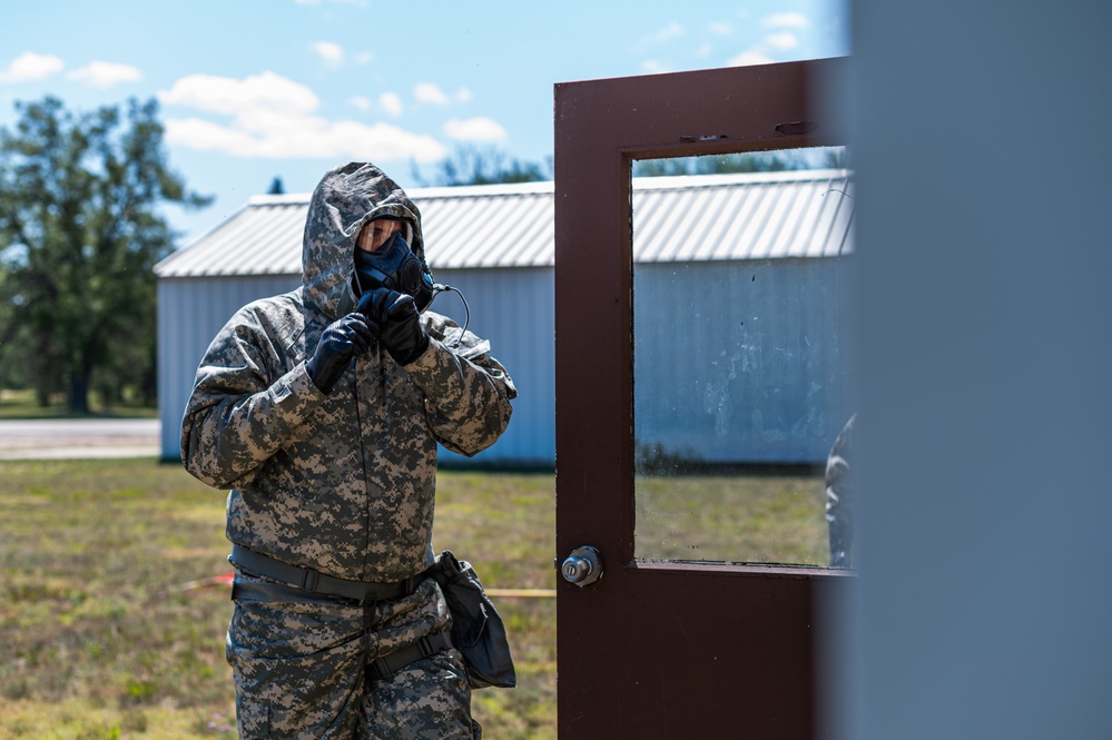 IPECE CS Gas Chamber Training at Exercise Northern Strike 24-2