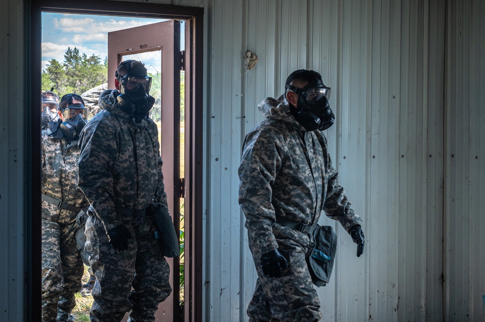 IPECE CS Gas Chamber Training at Exercise Northern Strike 24-2