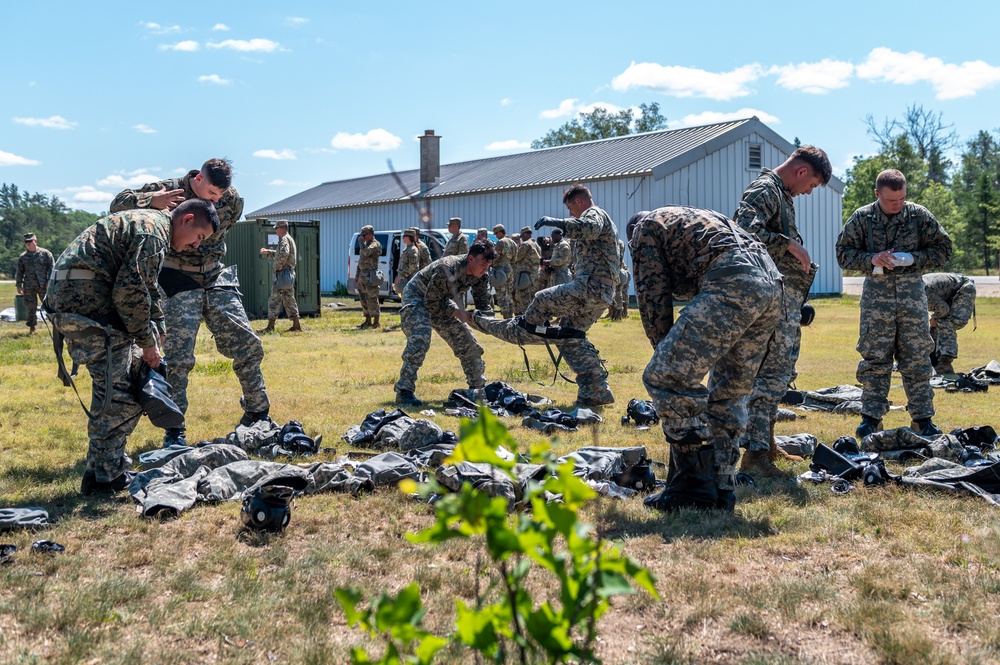 IPECE CS Gas Chamber Training at Exercise Northern Strike 24-2