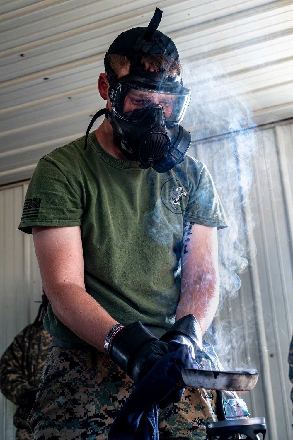 IPECE CS Gas Chamber Training at Exercise Northern Strike 24-2