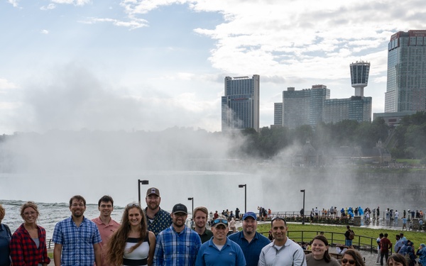Group photo of Buffalo, Detroit and Chicago District members