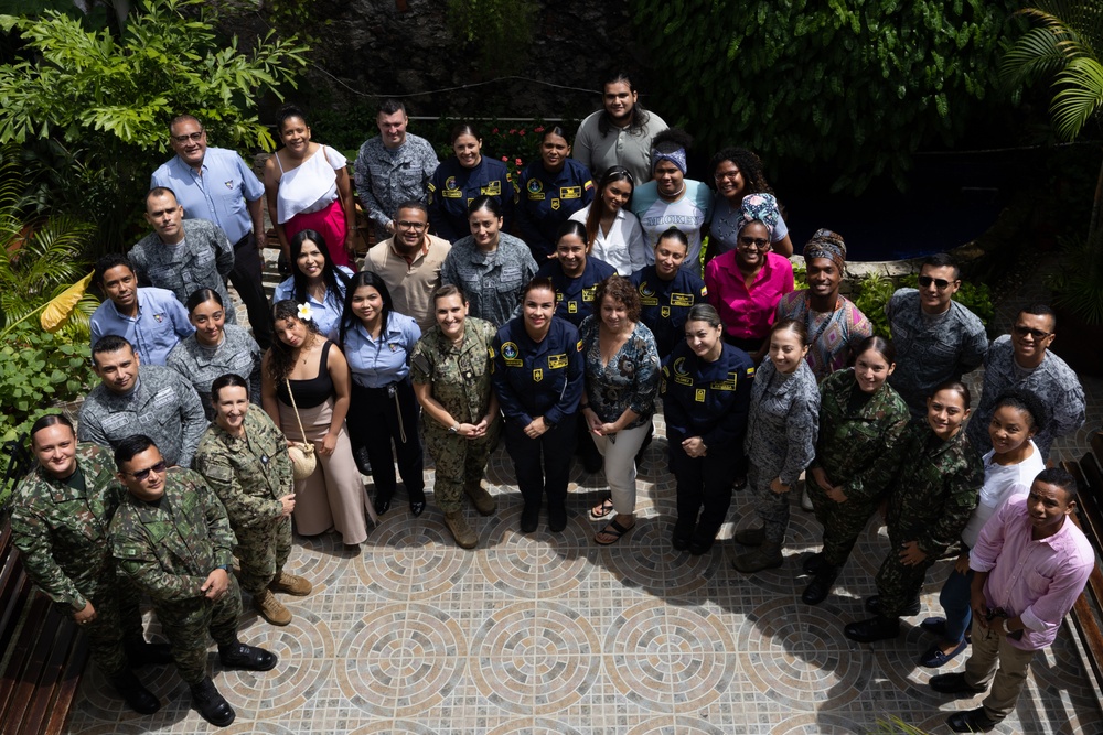 Continuing Promise 2024 hosts Women, Peace, and Security (WPS) seminar at Centro Colombo Americano in Cartagena, Colombia