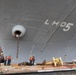 USS Bataan Sailors Conduct Anchor Drop