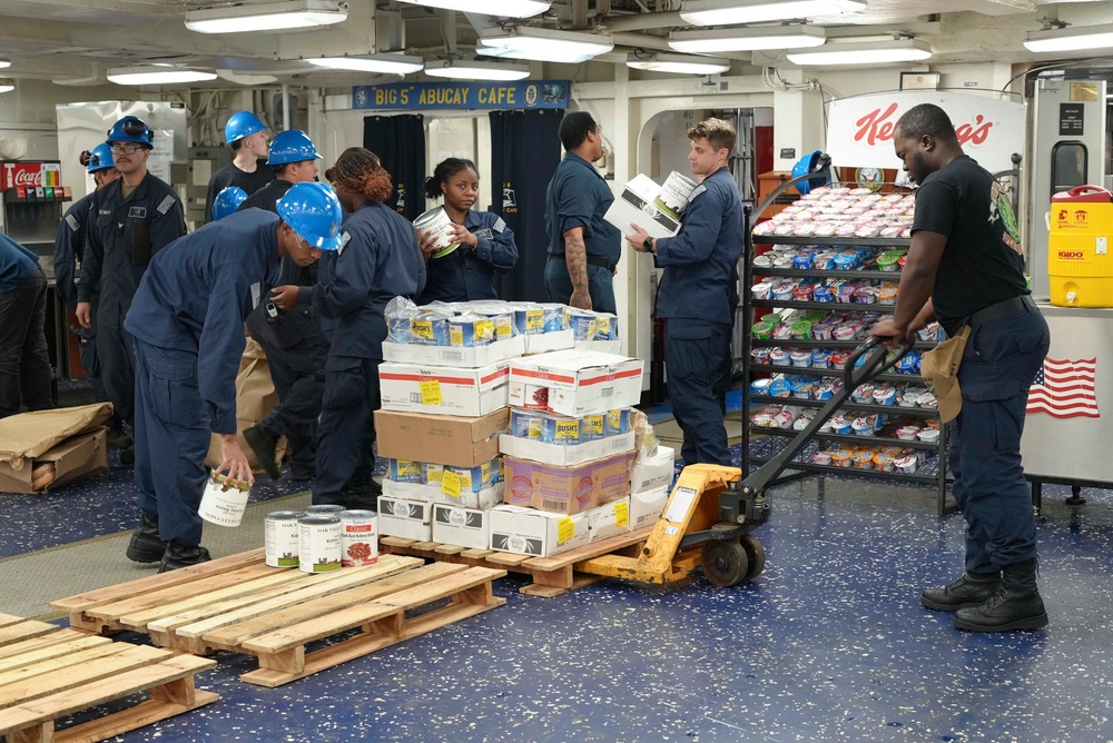 USS Bataan Sailors Conduct Working Party