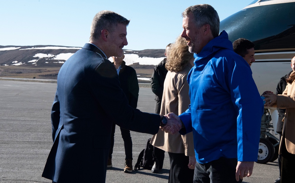 King, queen of Denmark, Greenland prime minister visit Pituffik SB