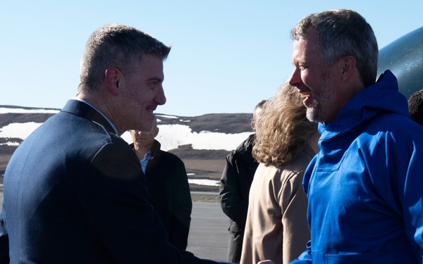 King, queen of Denmark, Greenland prime minister visit Pituffik SB