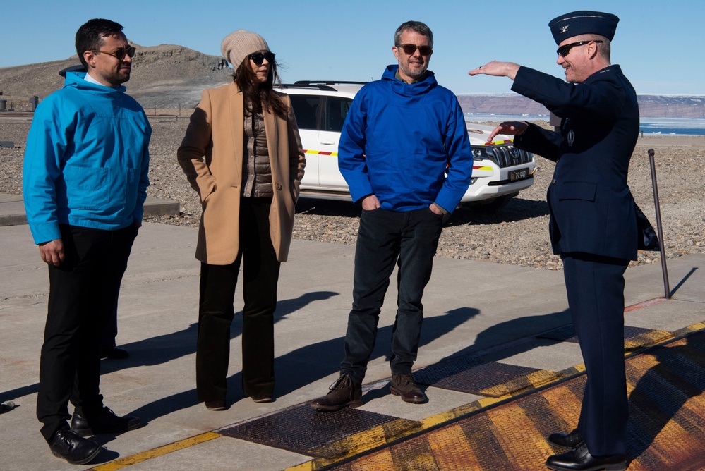 King, queen of Denmark, Greenland prime minister visit Pituffik SB
