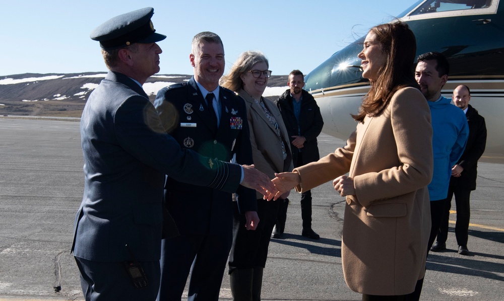 King and Queen of Denmark, Greenland Prime Minister visit Pituffik SB