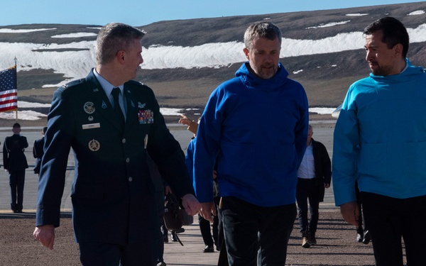 King, queen of Denmark, Greenland prime minister visit Pituffik SB
