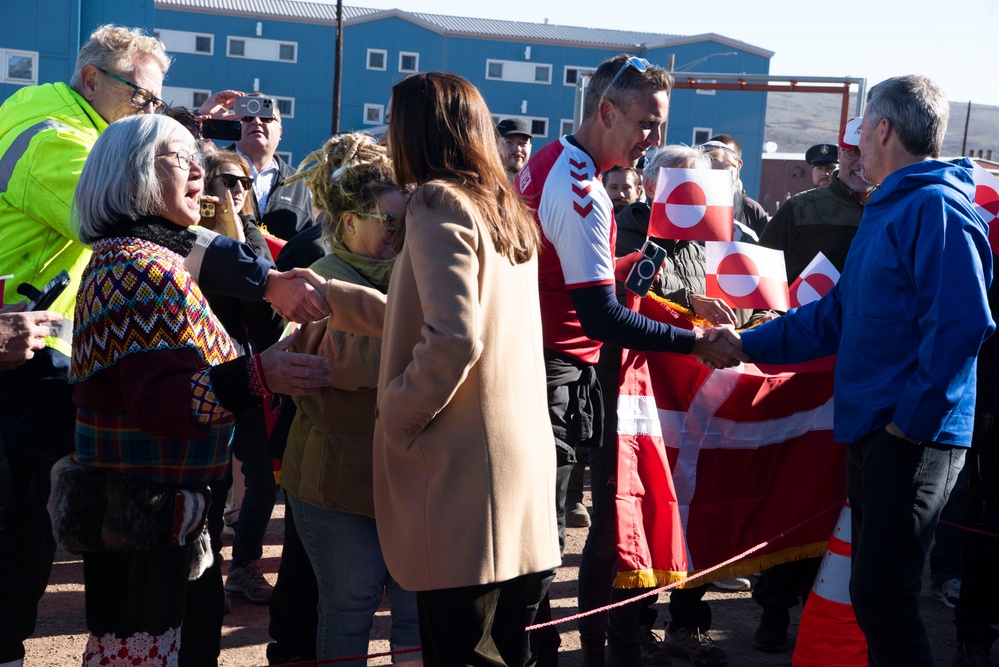 King, queen of Denmark, Greenland prime minister visit Pituffik SB