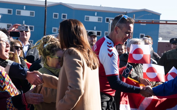 King, queen of Denmark, Greenland prime minister visit Pituffik SB