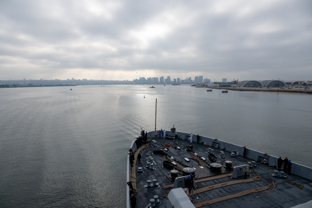 USS Somerset (LPD 25) Homecoming