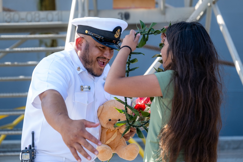 USS Somerset (LPD 25) Homecoming